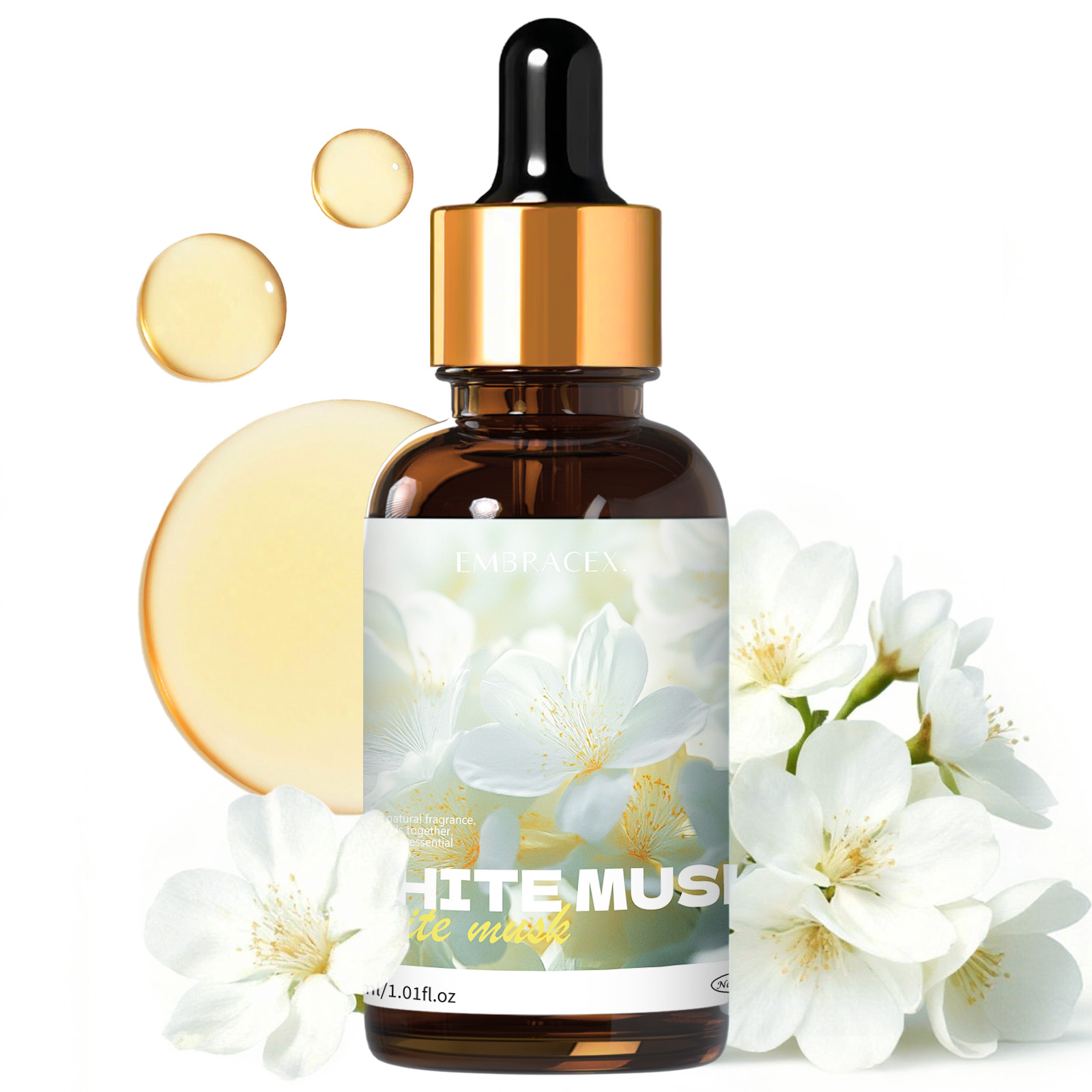 Candle Fragrance Supplies - Aceites de Fragancia de Almizcle Blanco