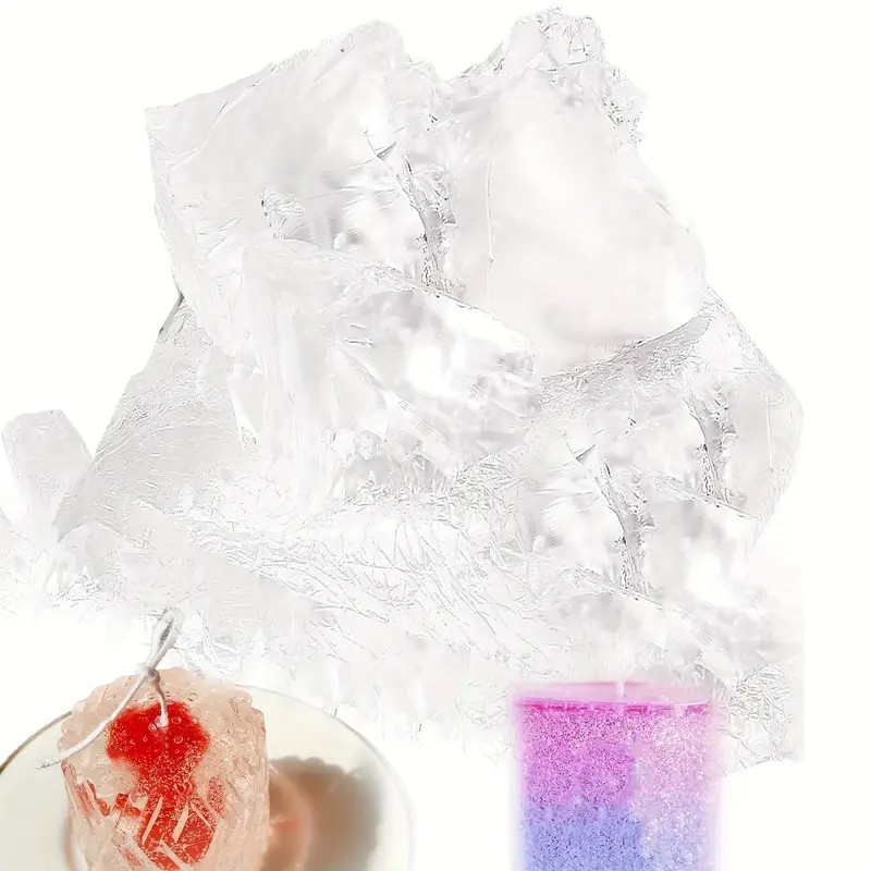 Cera de cristal transparente,  - Candle Supplies Tins reseña y precio