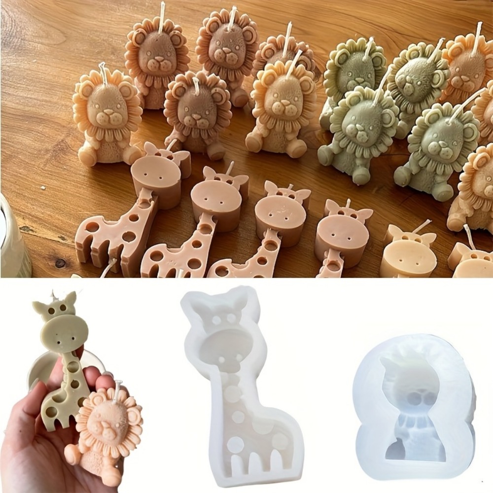 Molde de Silicona de León y Ji - Candle Fragrance Supplies reseña y precio