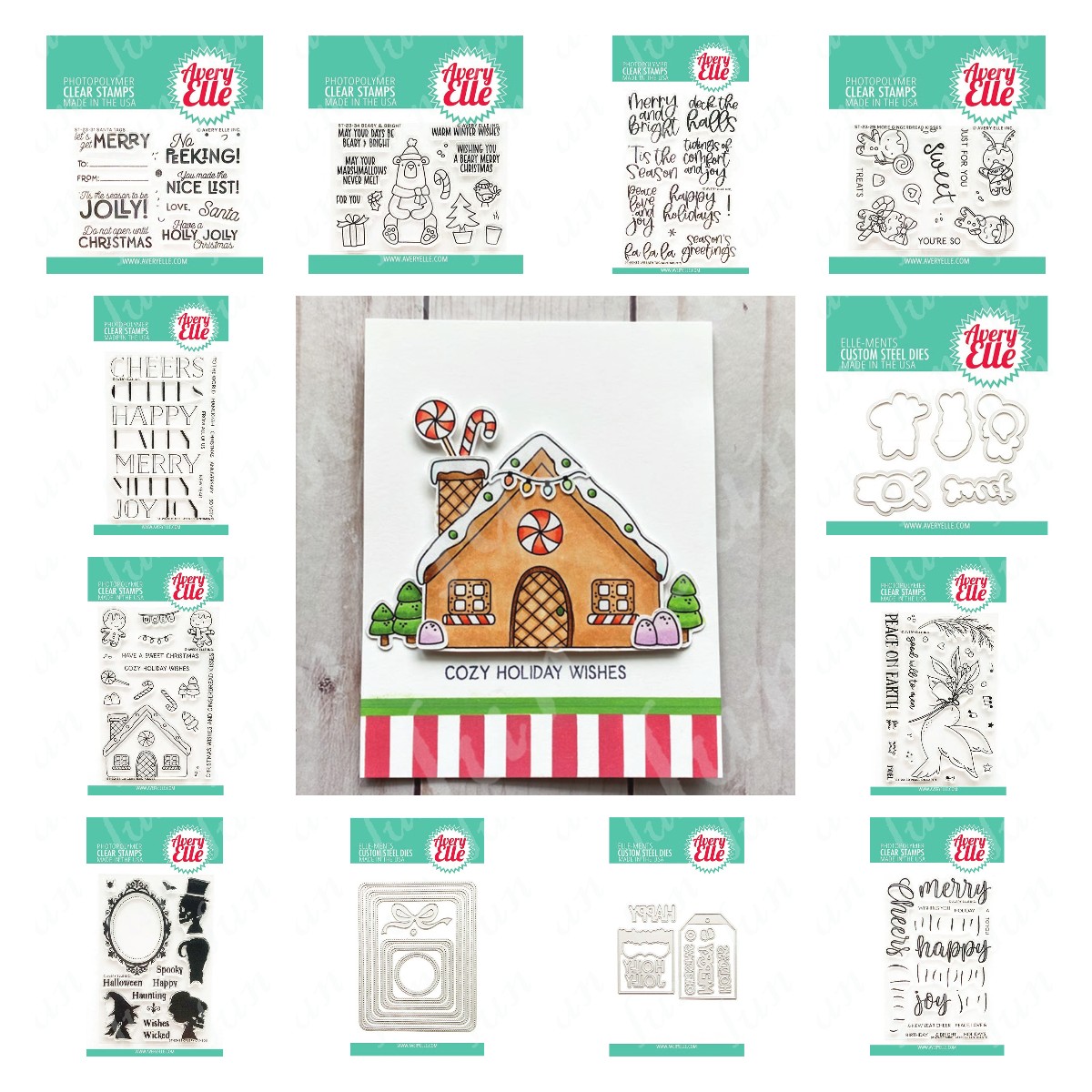 Sellos y troqueles de Navidad, - Candle Sachet reseña y precio