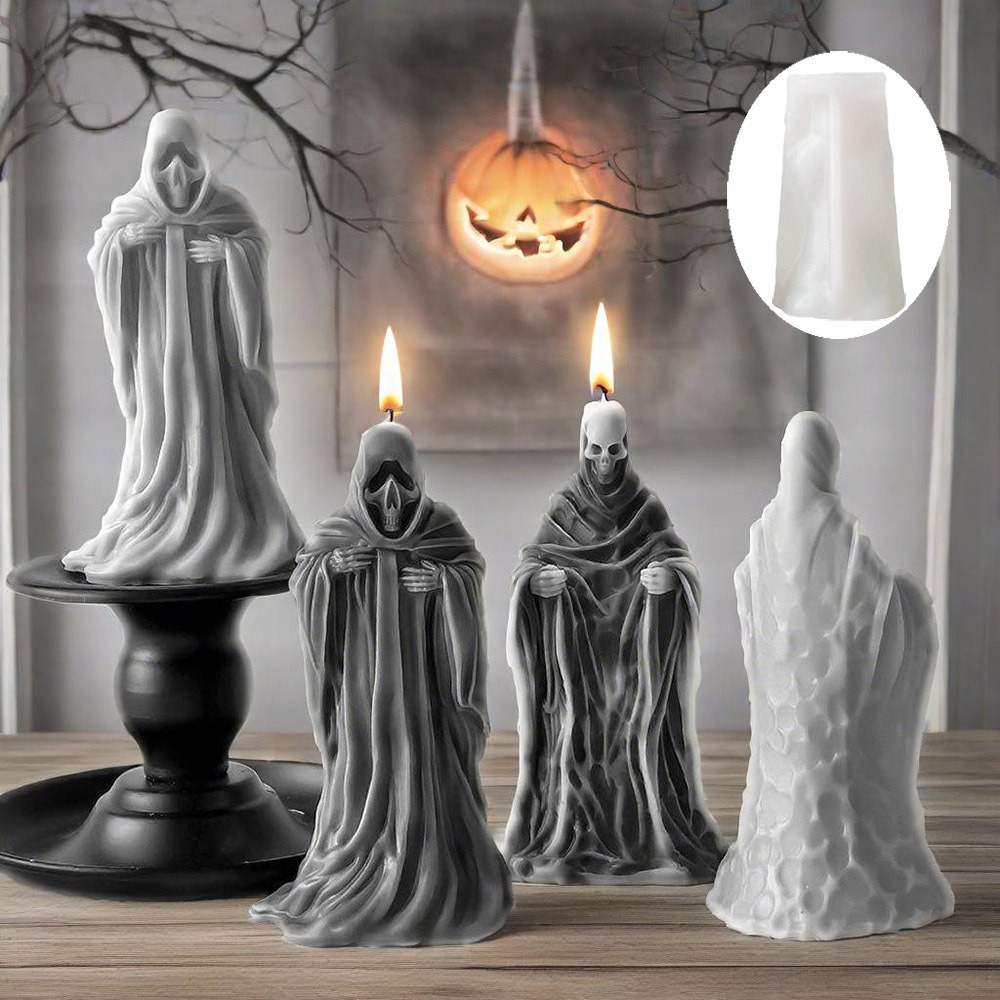 Vela aromática de esqueleto 3D - Candle Supplies Tins reseña y precio