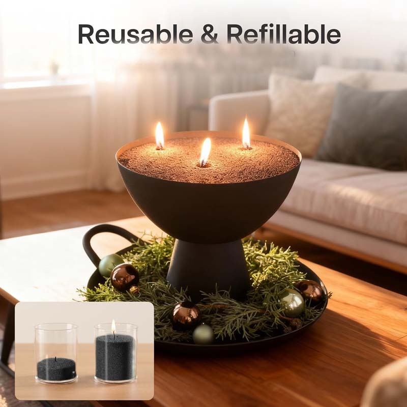 Arena Negra para Velas con Mec - Candle Supplies Tins reseña y precio